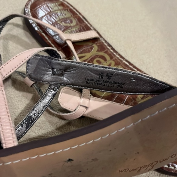 Sam Edelman Tan Thong Sandals Size 9 - Picture 4 of 4